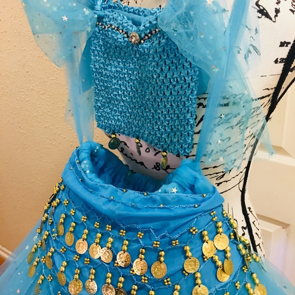 PRINCESS JASMINE couture tutu skirt/top - Picture 7 of 7
